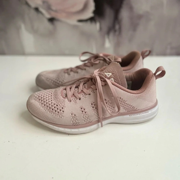 ! APL Techloom Pro Rose White Women’s 10 Sneakers - Picture 3 of 7